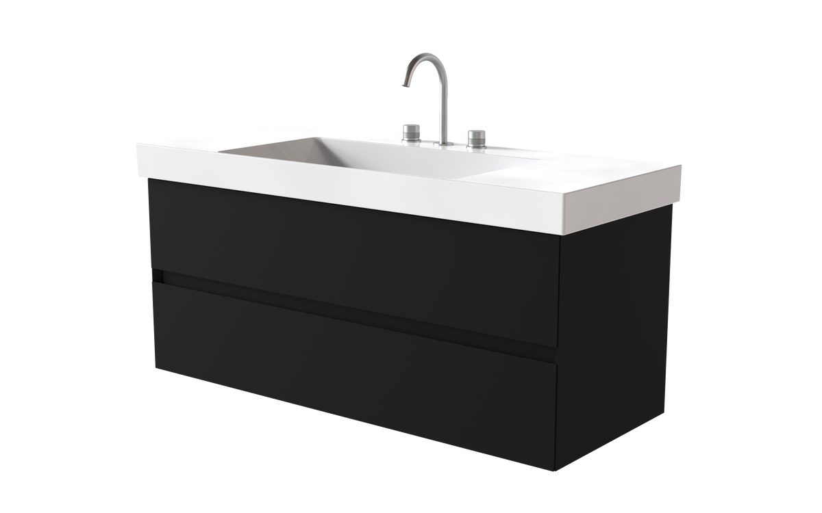 Zero 1250mm 2 Drawer