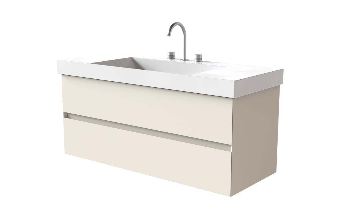 Zero 1250mm 2 Drawer