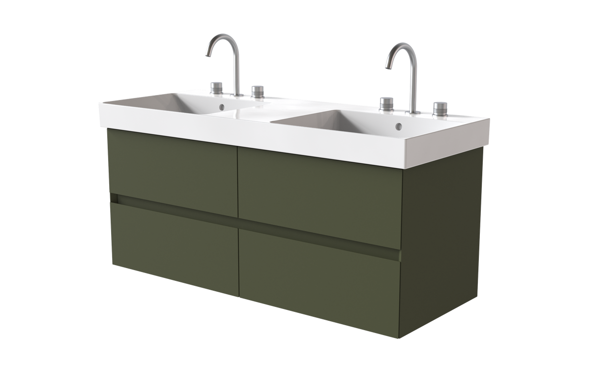 Zero 1250mm 4 Drawer (Double)