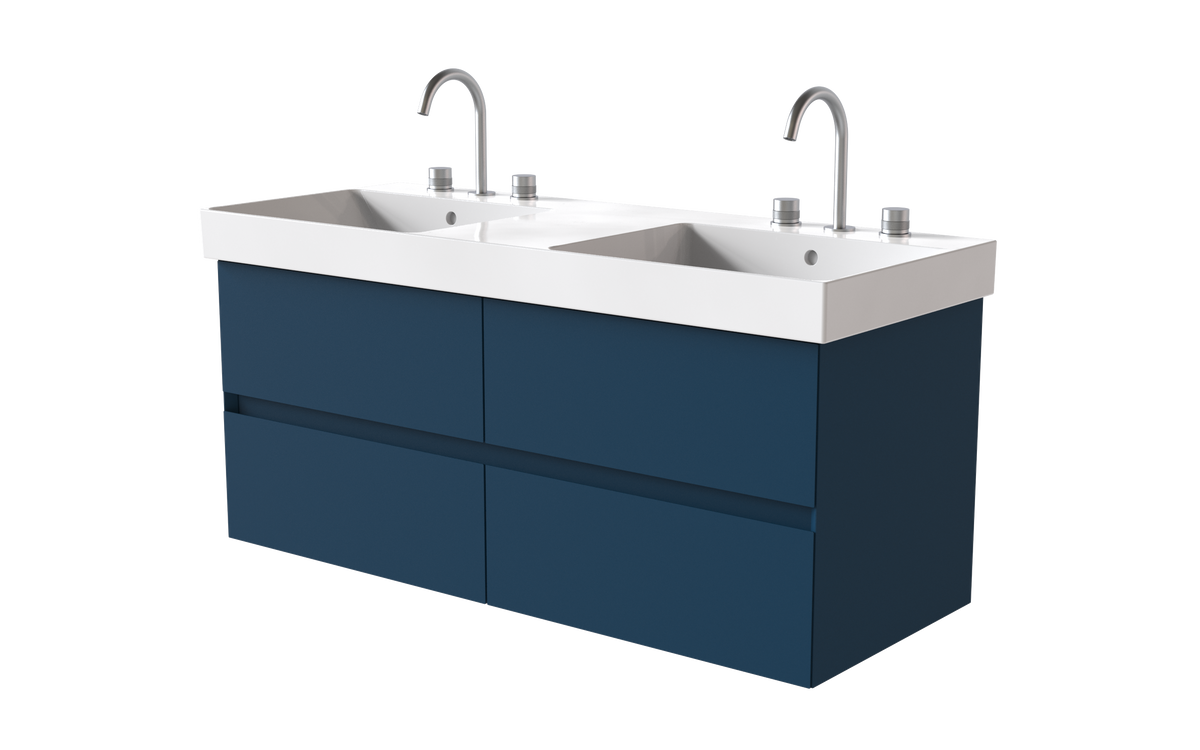 Zero 1250mm 4 Drawer (Double)