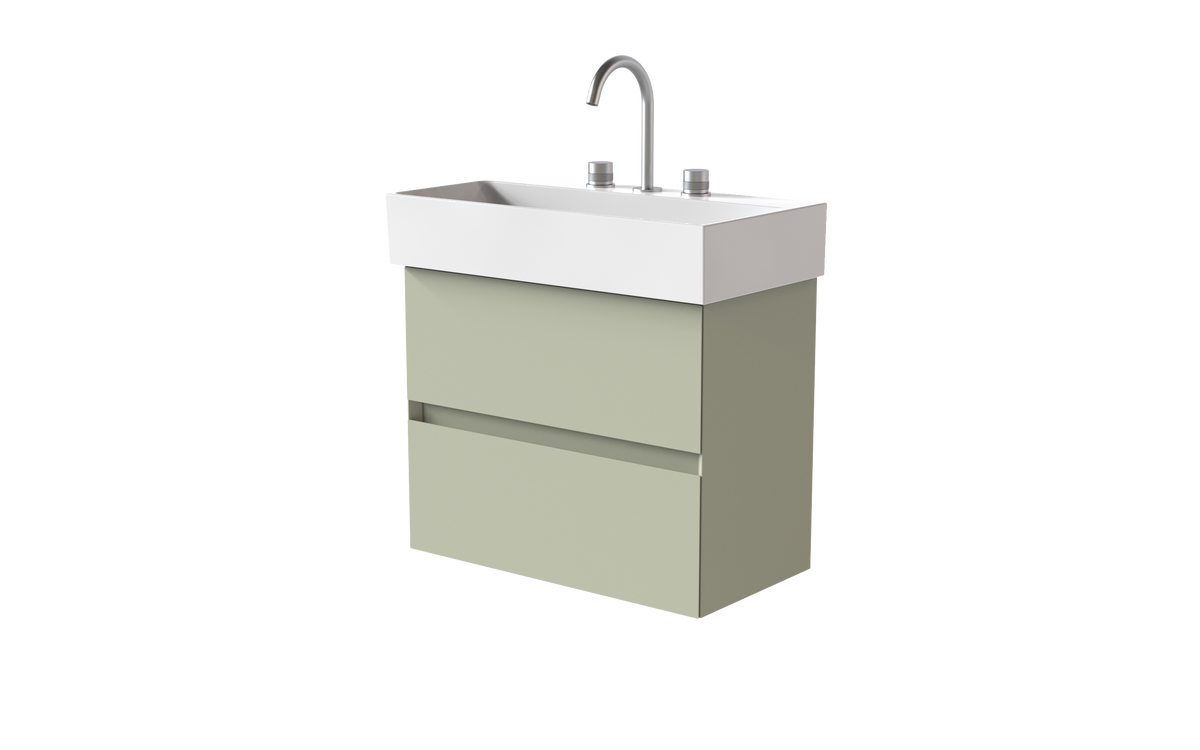 Zero 650mm 2 Drawer