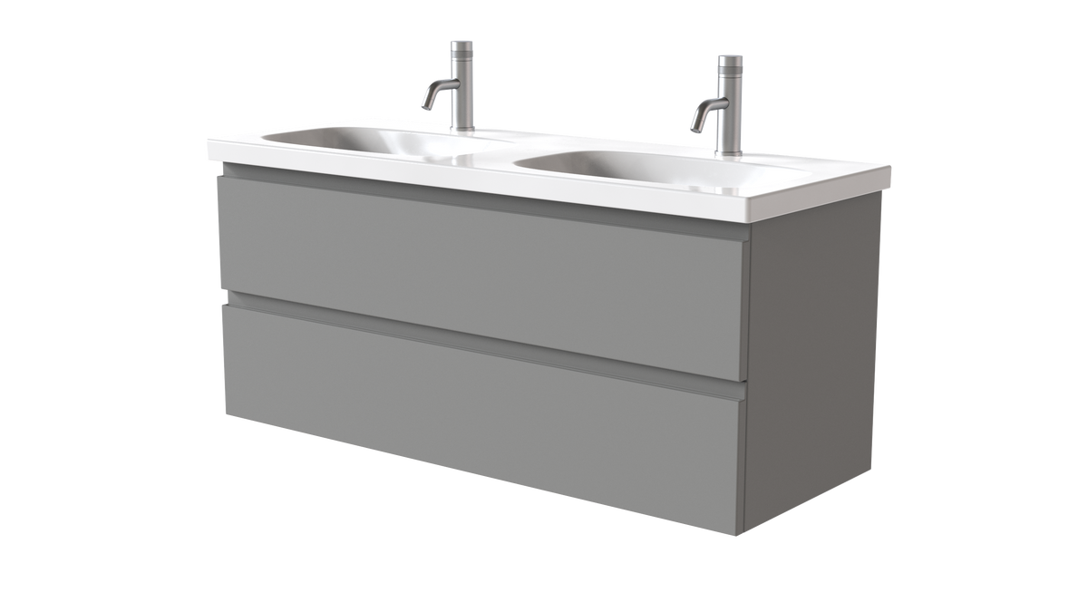 Alvea JPull 1200 mm 2 Drawer (Double Basin)