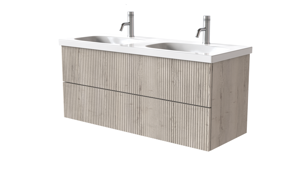 Alvea Rib 2.0 1200 mm 2 Drawer (Double)