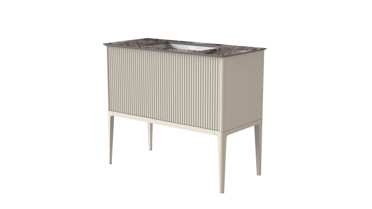 Valentina Flute Colour 1000mm 1 Drawer