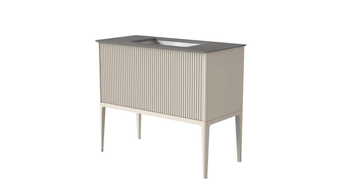 Valentina Flute Colour 1000mm 1 Drawer