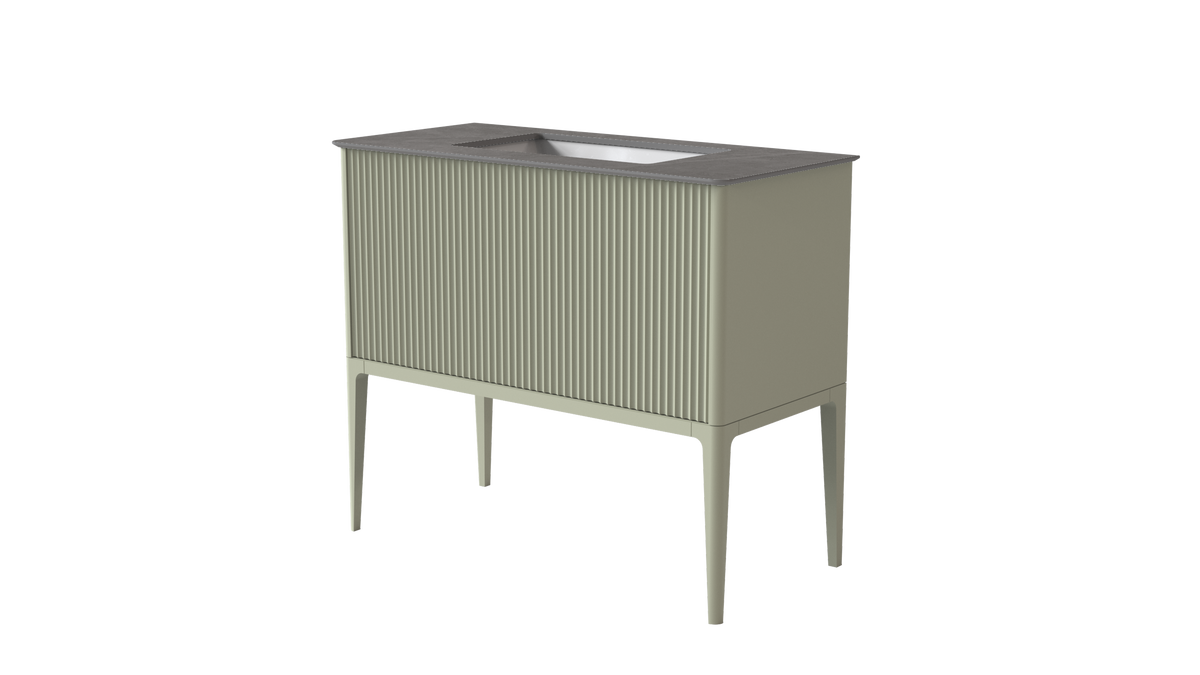Valentina Flute Colour 1000mm 1 Drawer