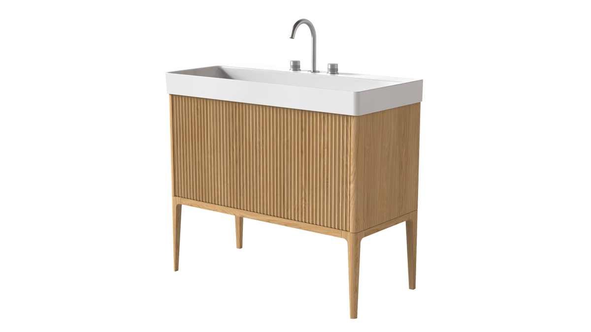 Elice Flute 1000mm 1 Drawer