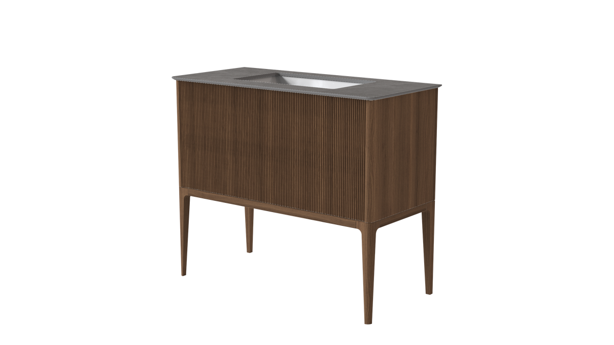 Valentina Rib 1000mm 1 Drawer