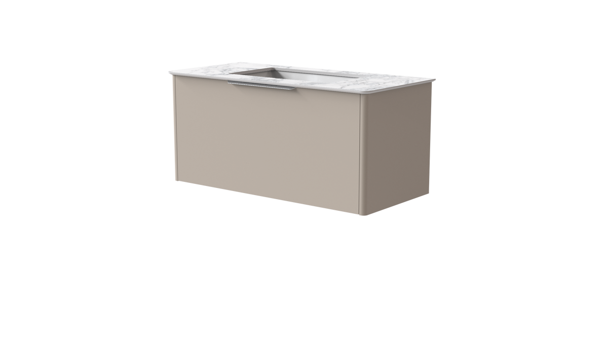 Valentina Smooth 1000mm 1 Drawer