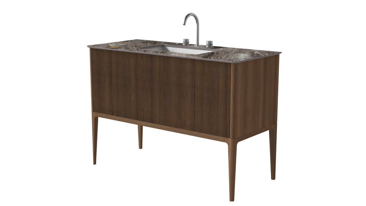 Valentina Rib 1200mm 1 Drawer