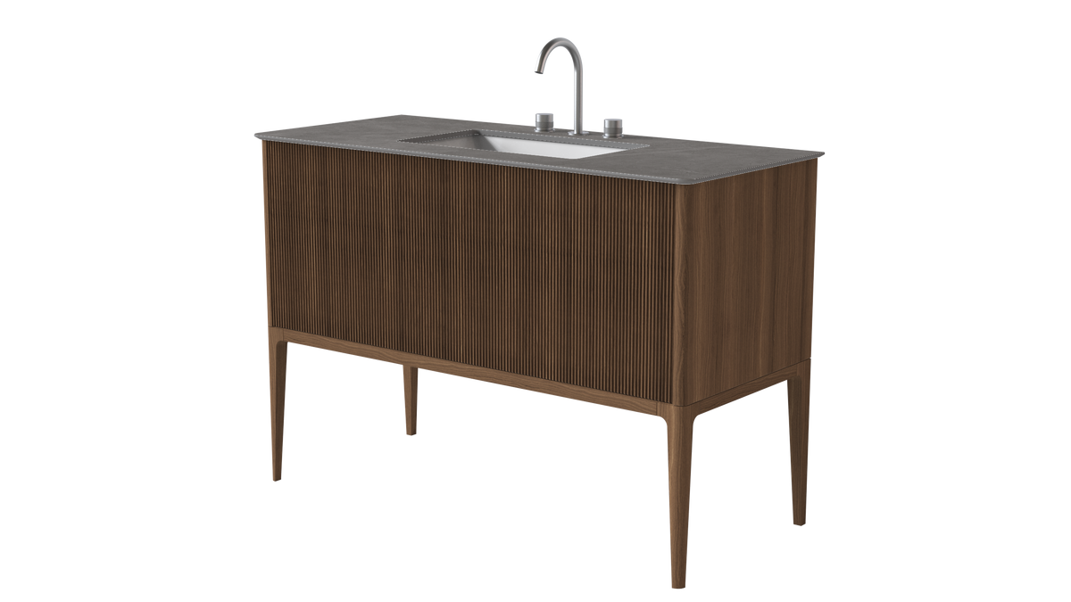 Valentina Rib 1200mm 1 Drawer