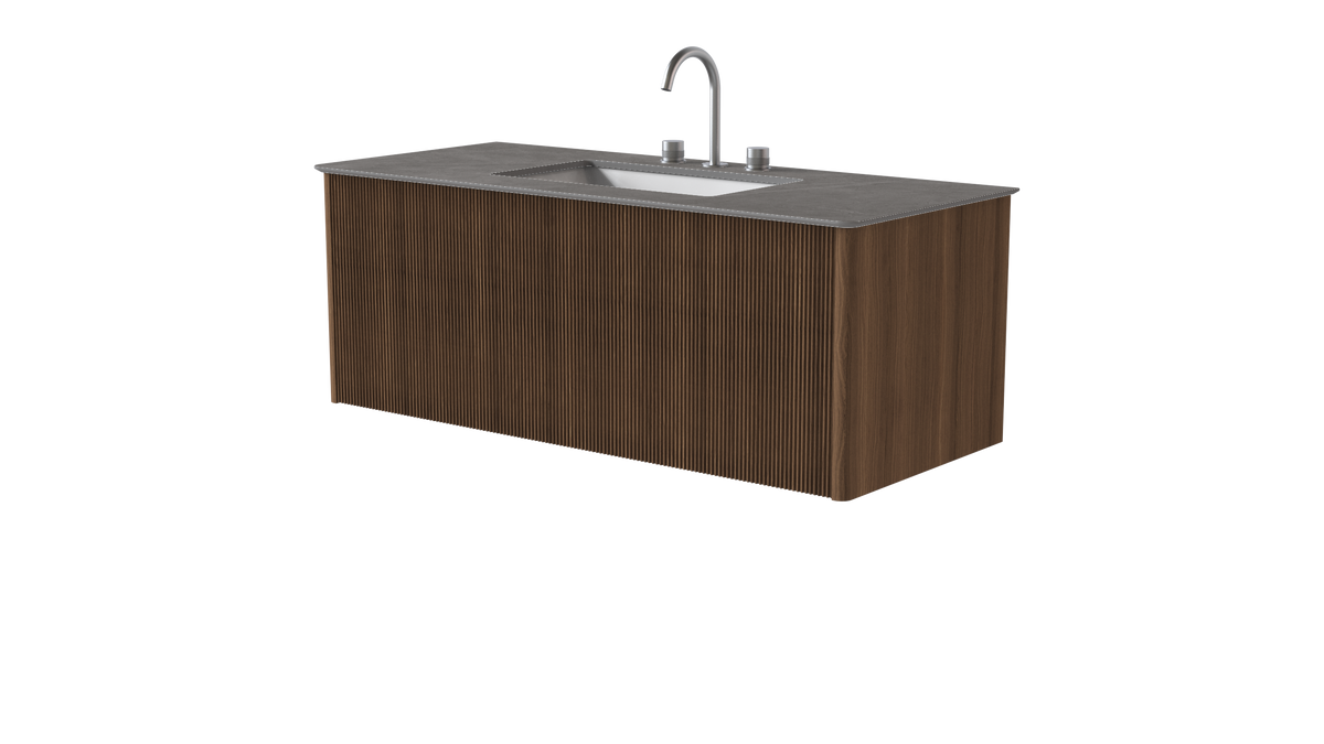 Valentina Rib 1200mm 1 Drawer