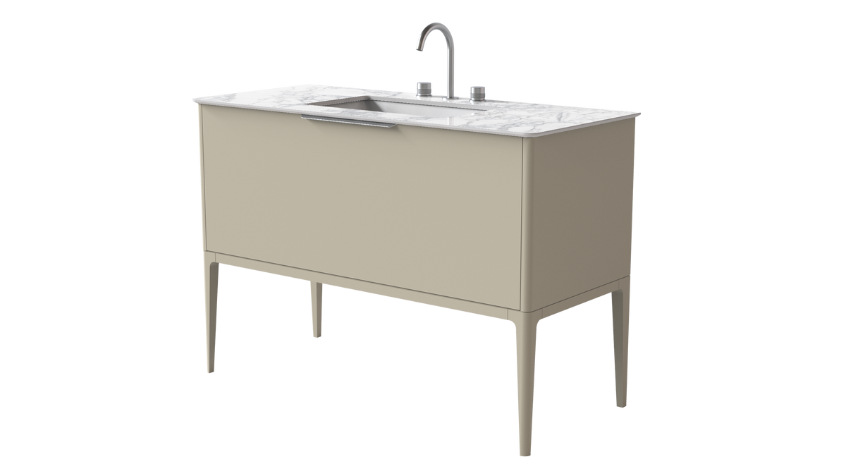 Valentina Smooth 1200mm 1 Drawer