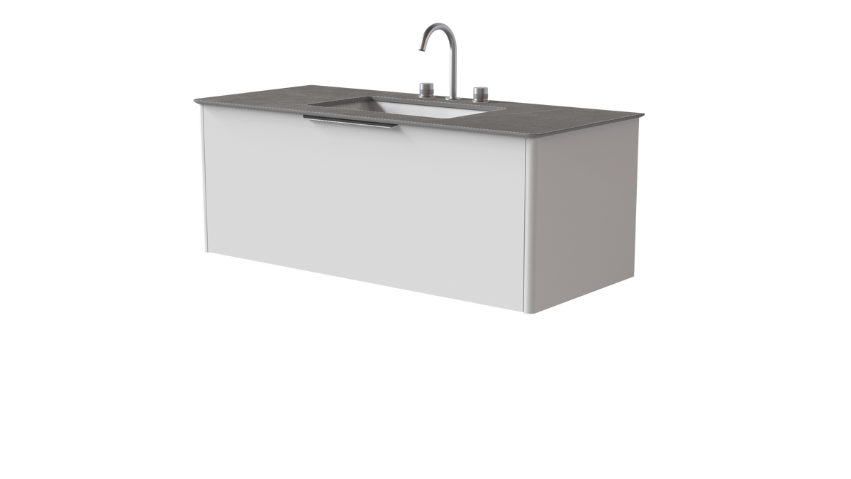Valentina Smooth 1200mm 1 Drawer