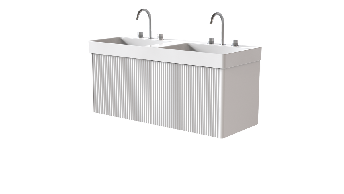 Elice Flute Colour 1200mm 2 Drawer