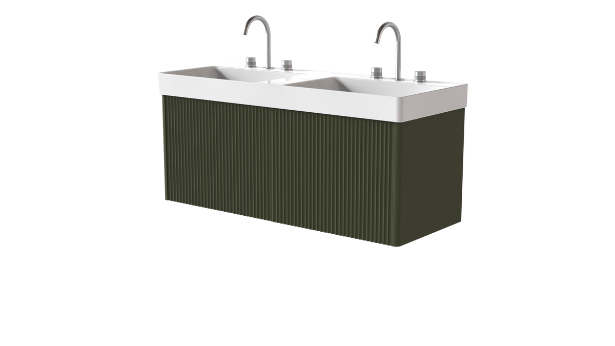 Elice Flute Colour 1200mm 2 Drawer