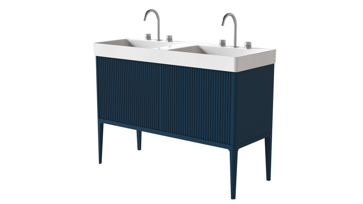Elice Flute Colour 1200mm 2 Drawer
