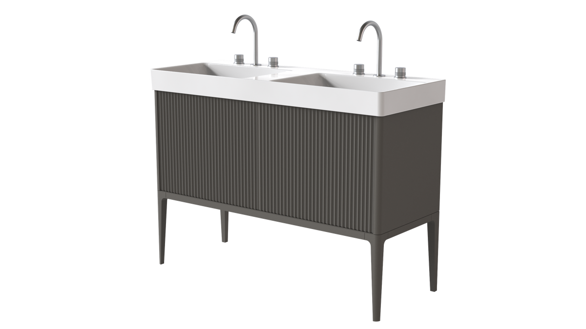 Elice Flute Colour 1200mm 2 Drawer