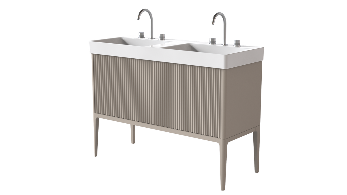 Elice Flute Colour 1200mm 2 Drawer