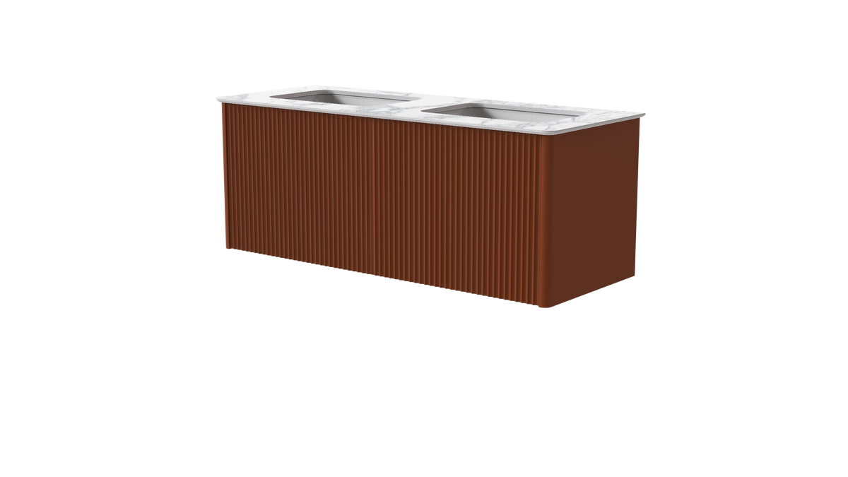 Valentina Flute Colour 1200mm 2 Drawer