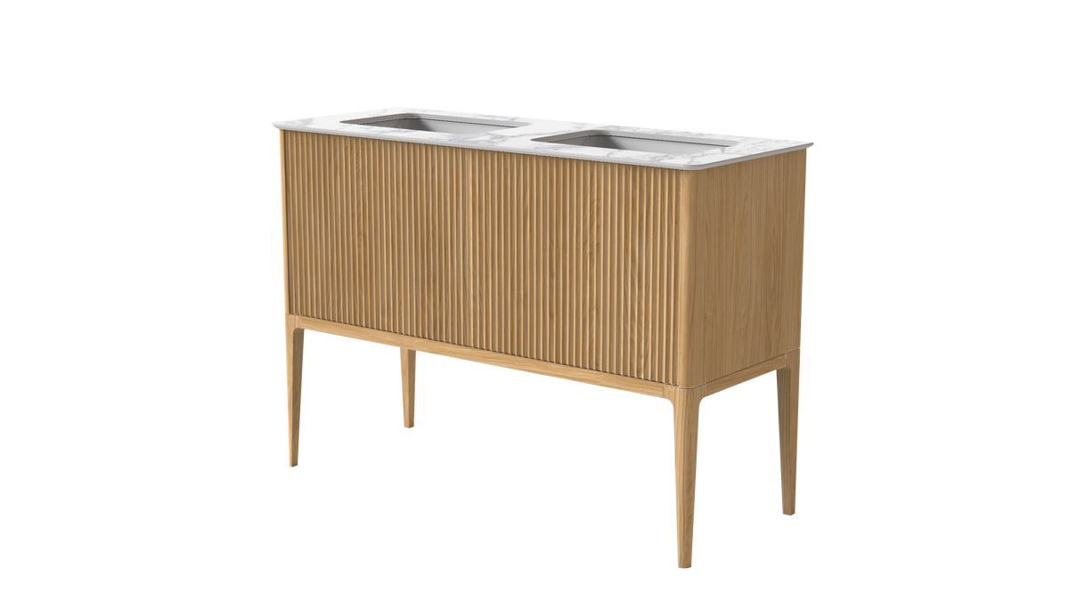 Valentina Flute 1200mm 2 Drawer