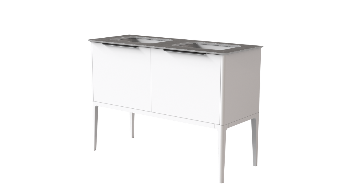 Valentina Smooth 1200mm 2 Drawer