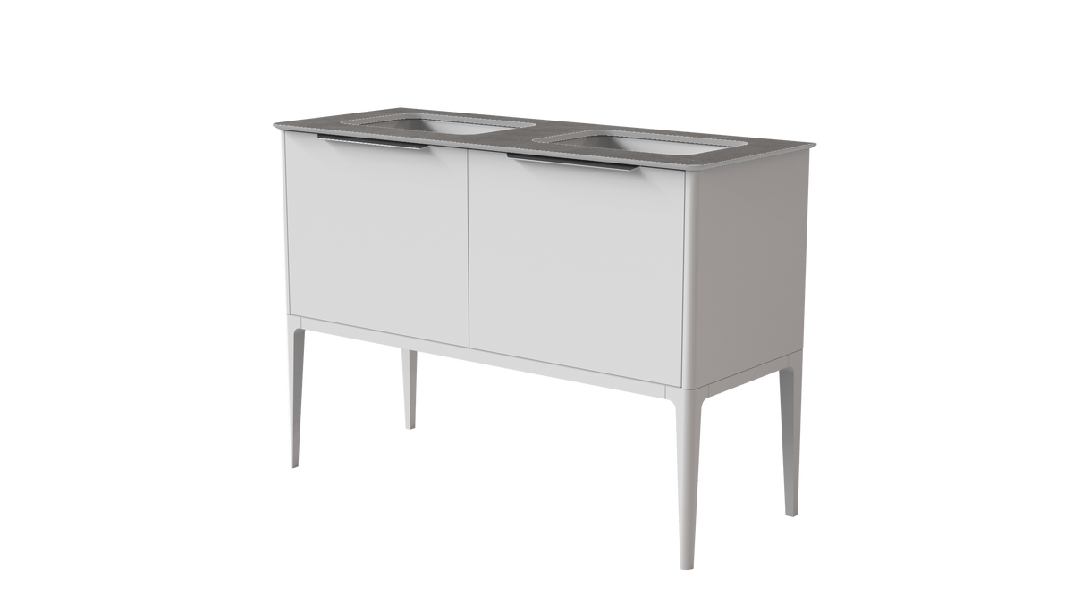 Valentina Smooth 1200mm 2 Drawer