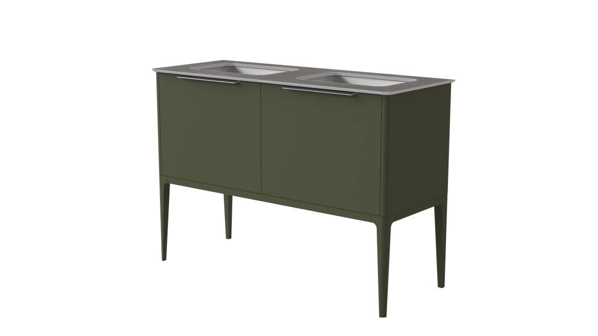 Valentina Smooth 1200mm 2 Drawer