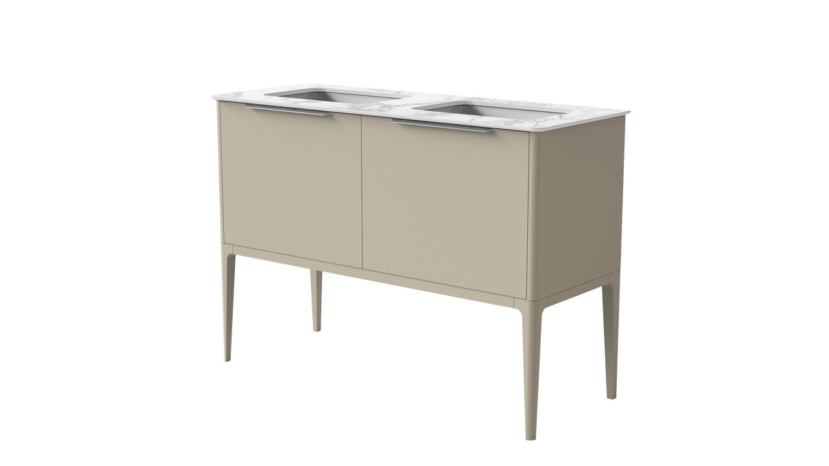 Valentina Smooth 1200mm 2 Drawer
