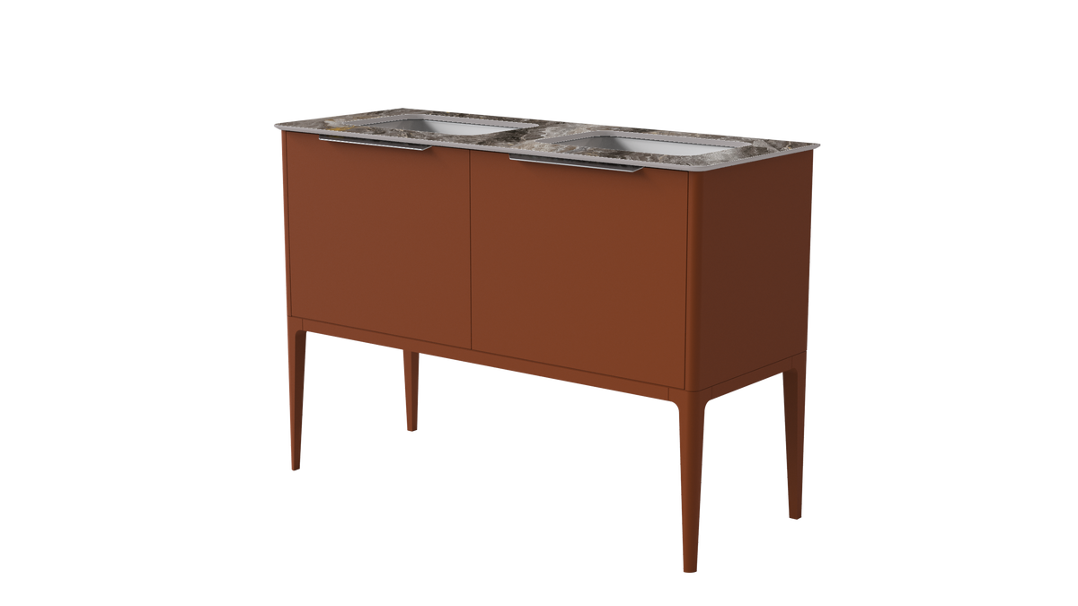 Valentina Smooth 1200mm 2 Drawer