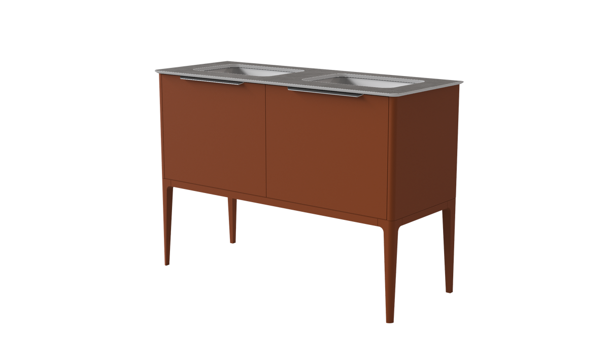 Valentina Smooth 1200mm 2 Drawer