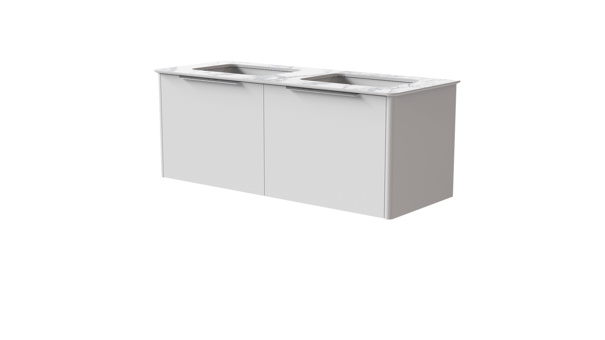 Valentina Smooth 1200mm 2 Drawer