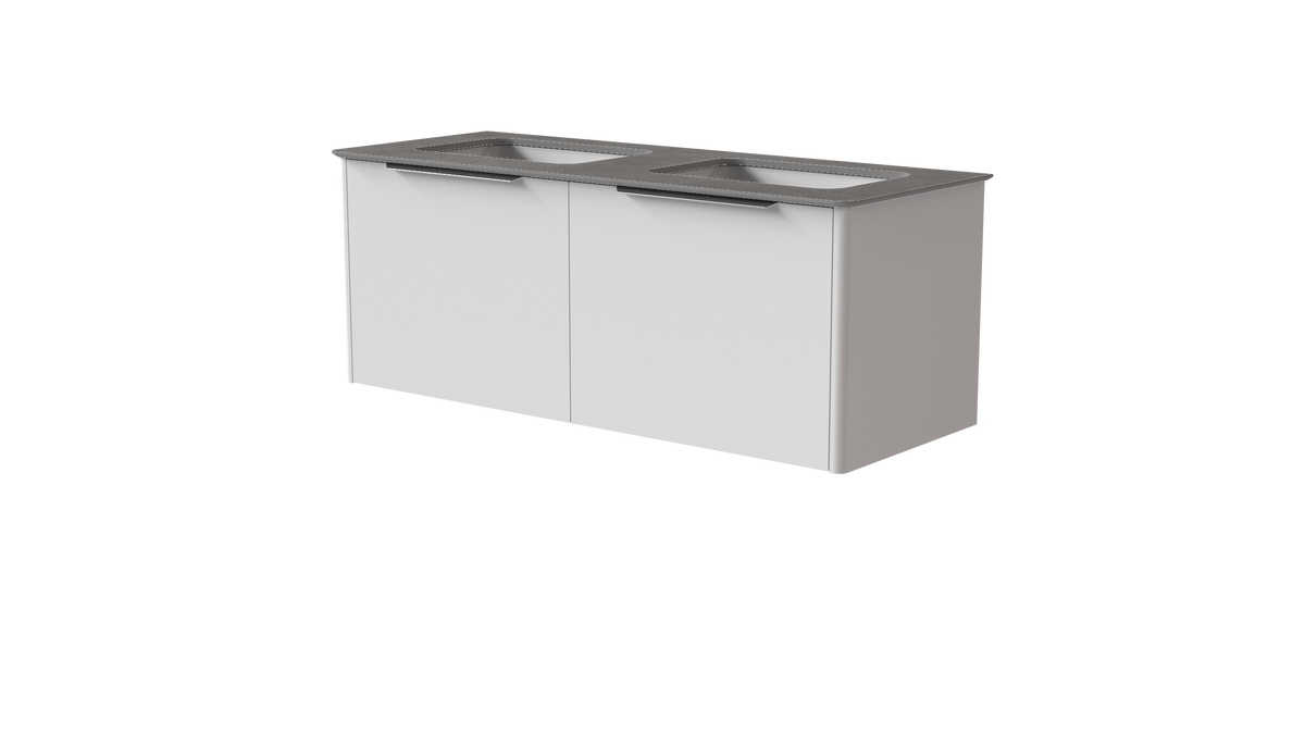 Valentina Smooth 1200mm 2 Drawer
