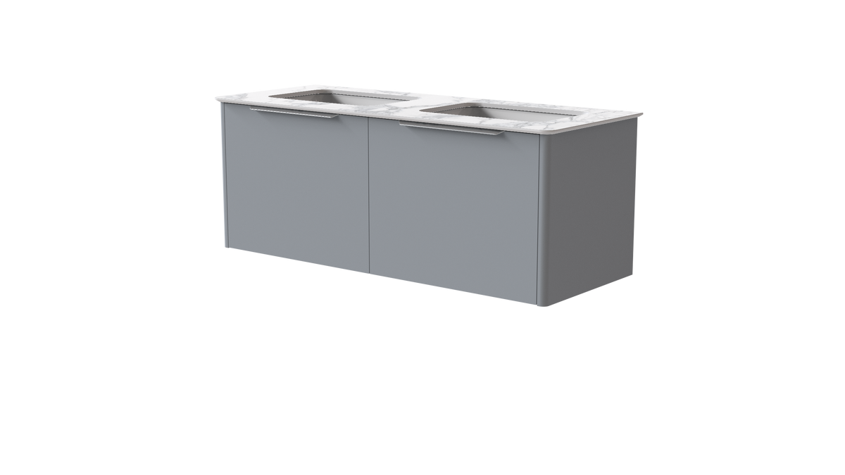 Valentina Smooth 1200mm 2 Drawer