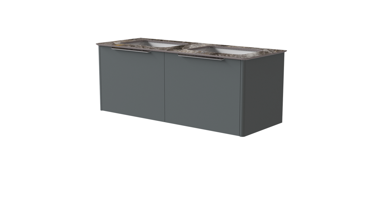 Valentina Smooth 1200mm 2 Drawer