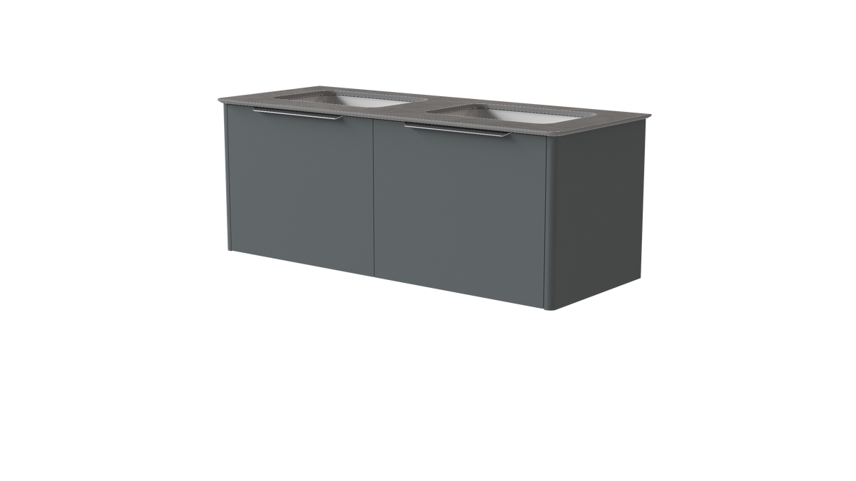 Valentina Smooth 1200mm 2 Drawer