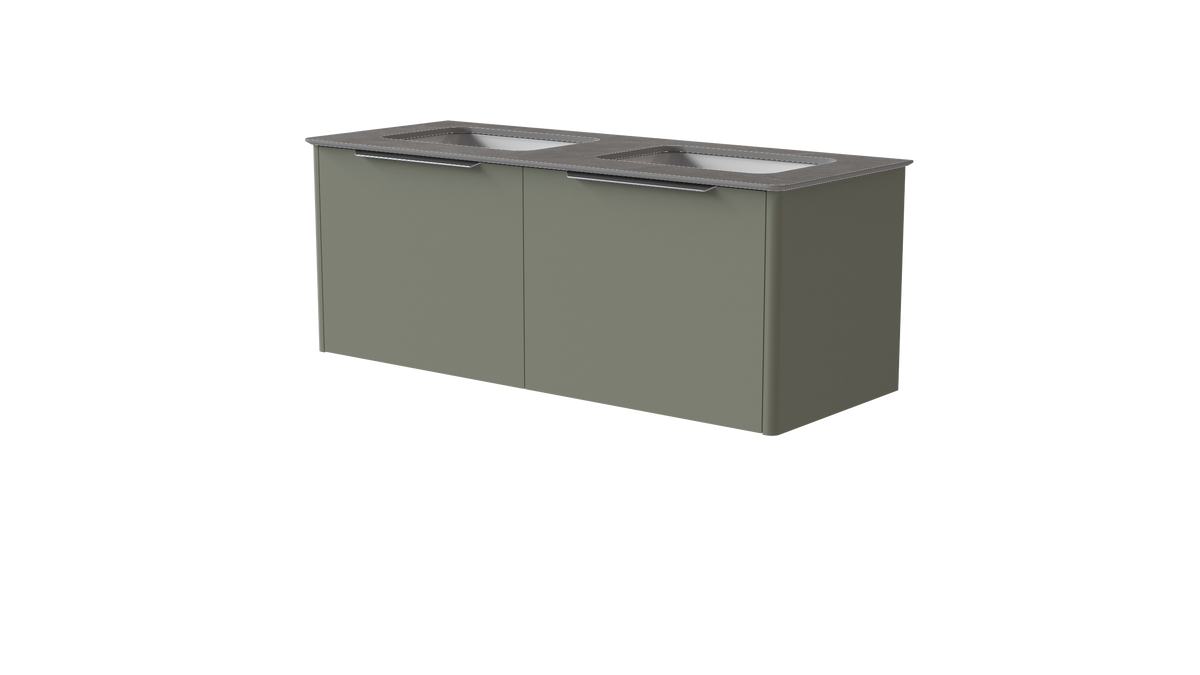 Valentina Smooth 1200mm 2 Drawer