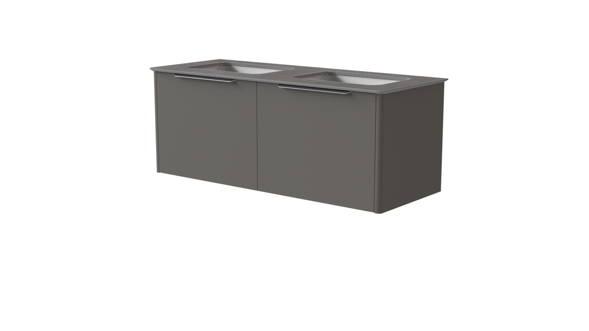 Valentina Smooth 1200mm 2 Drawer
