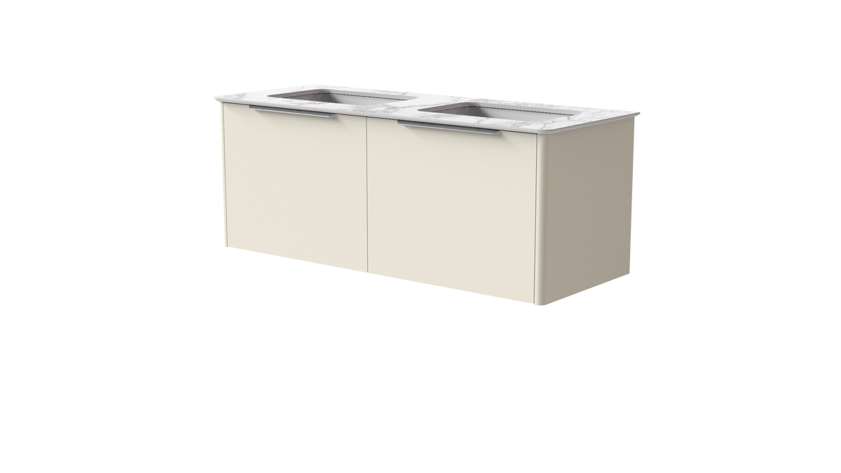 Valentina Smooth 1200mm 2 Drawer
