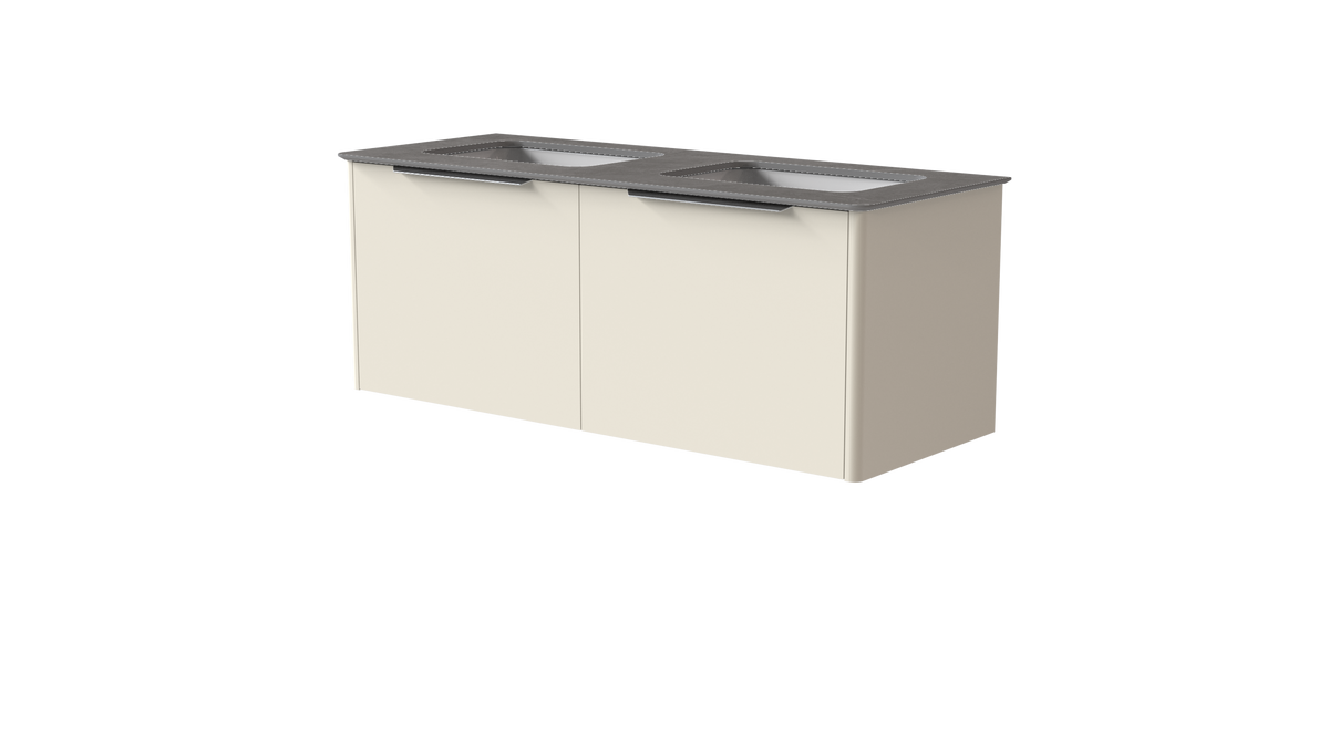 Valentina Smooth 1200mm 2 Drawer