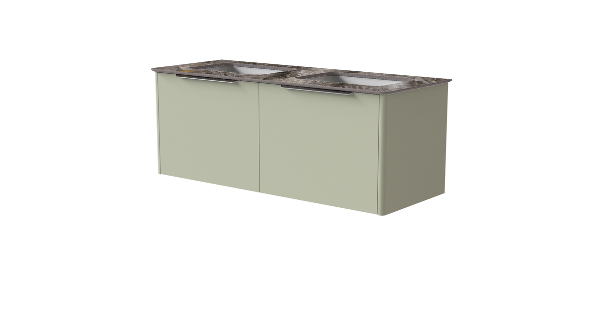 Valentina Smooth 1200mm 2 Drawer