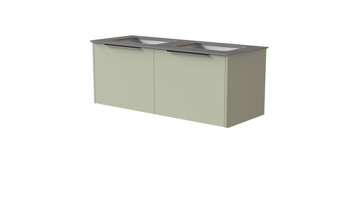 Valentina Smooth 1200mm 2 Drawer