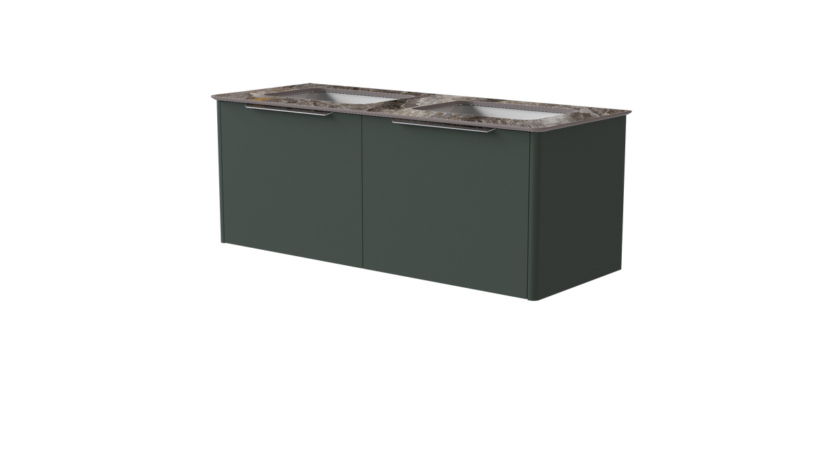 Valentina Smooth 1200mm 2 Drawer