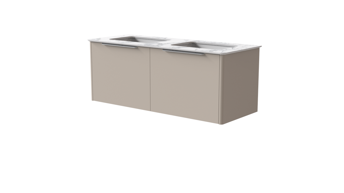 Valentina Smooth 1200mm 2 Drawer