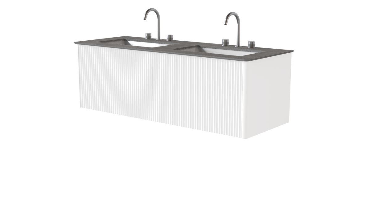 Valentina Flute Colour 1400mm 2 Drawer