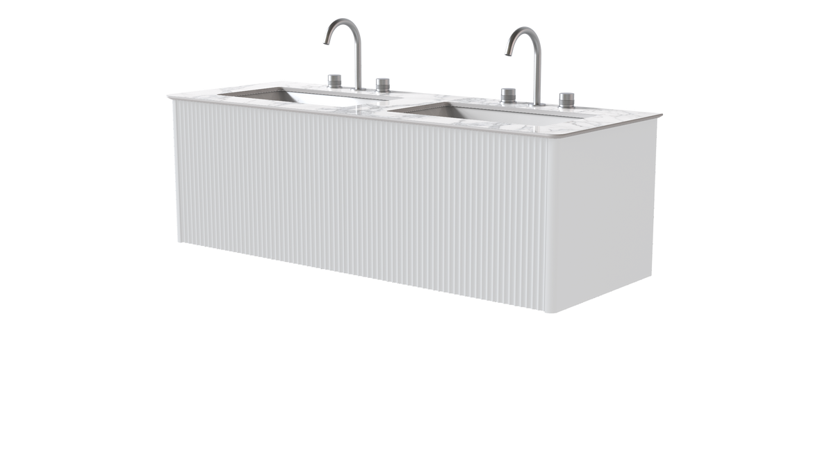 Valentina Flute Colour 1400mm 2 Drawer