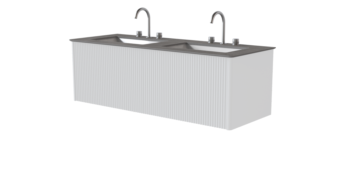 Valentina Flute Colour 1400mm 2 Drawer