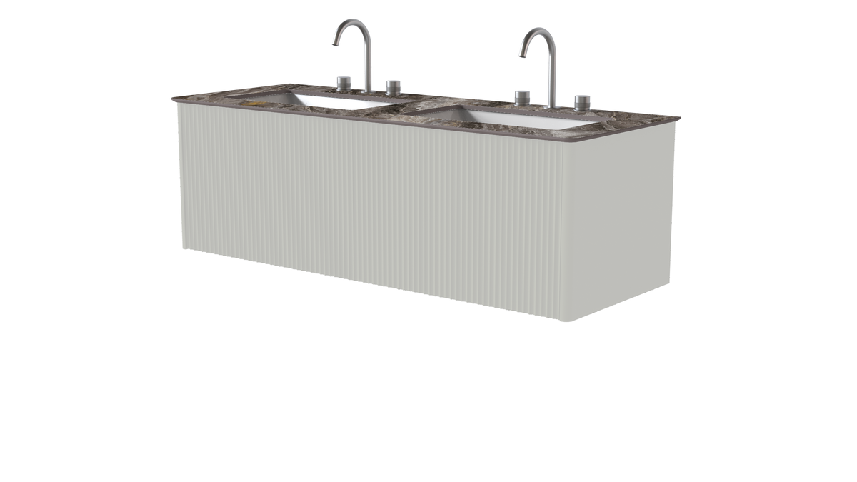 Valentina Flute Colour 1400mm 2 Drawer