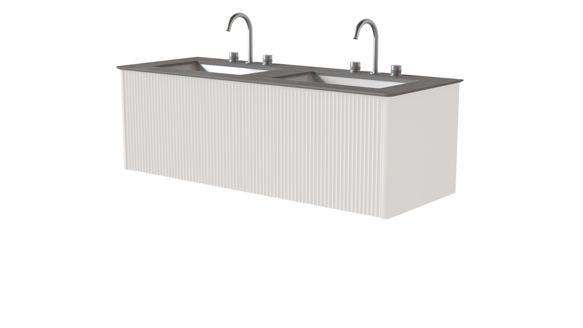 Valentina Flute Colour 1400mm 2 Drawer