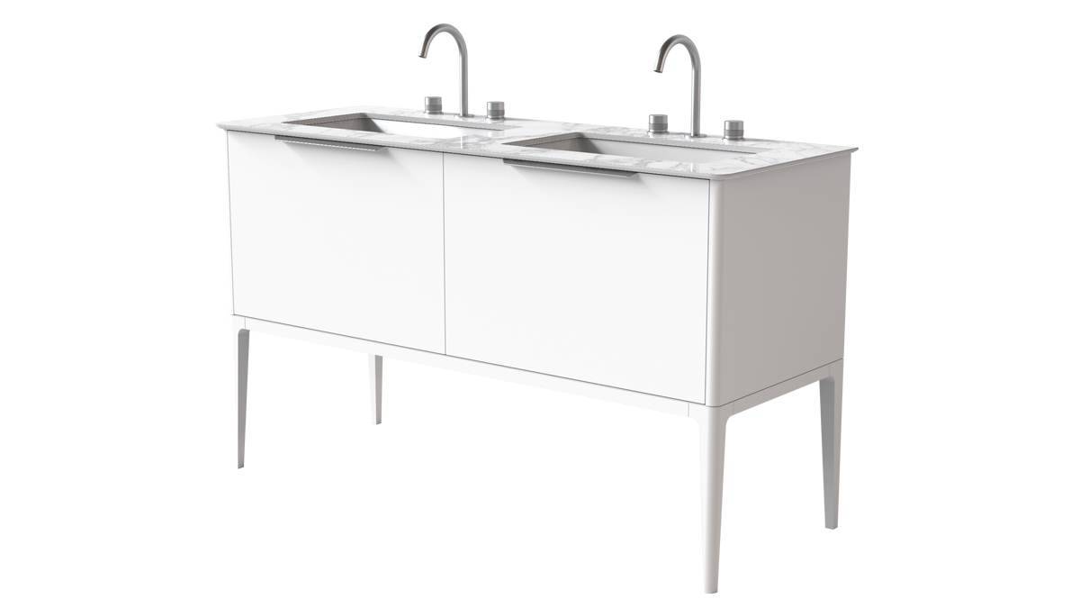Valentina Smooth 1400mm 2 Drawer